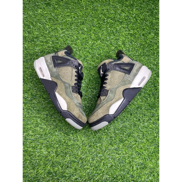 Air Jordan 4 Retro SE Craft Medium Olive Size Women’s 7 - Picture 4 of 7